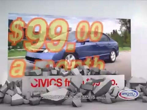 2012 Honda Civic Miami $99/Month Lease Offer only at Brickell Honda