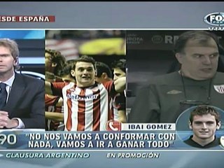 Ibai Gomez del Athletic Bilbao revela ser hincha de River