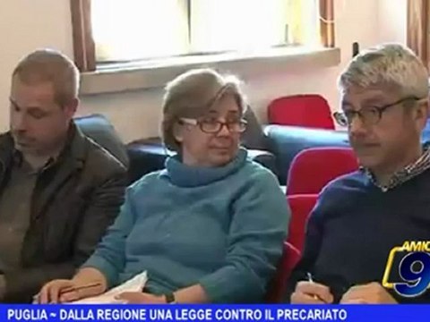 Puglia | Dalla Regione una legge contro il precariato