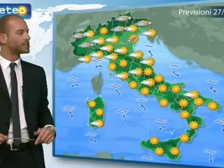 Meteo Italia 27/04/2012 - Previsioni by ilMeteo.it