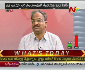 Live Show with KSR  BJP leader N Indrasena reddy ,TRS leader Vinay Bhaskar   01