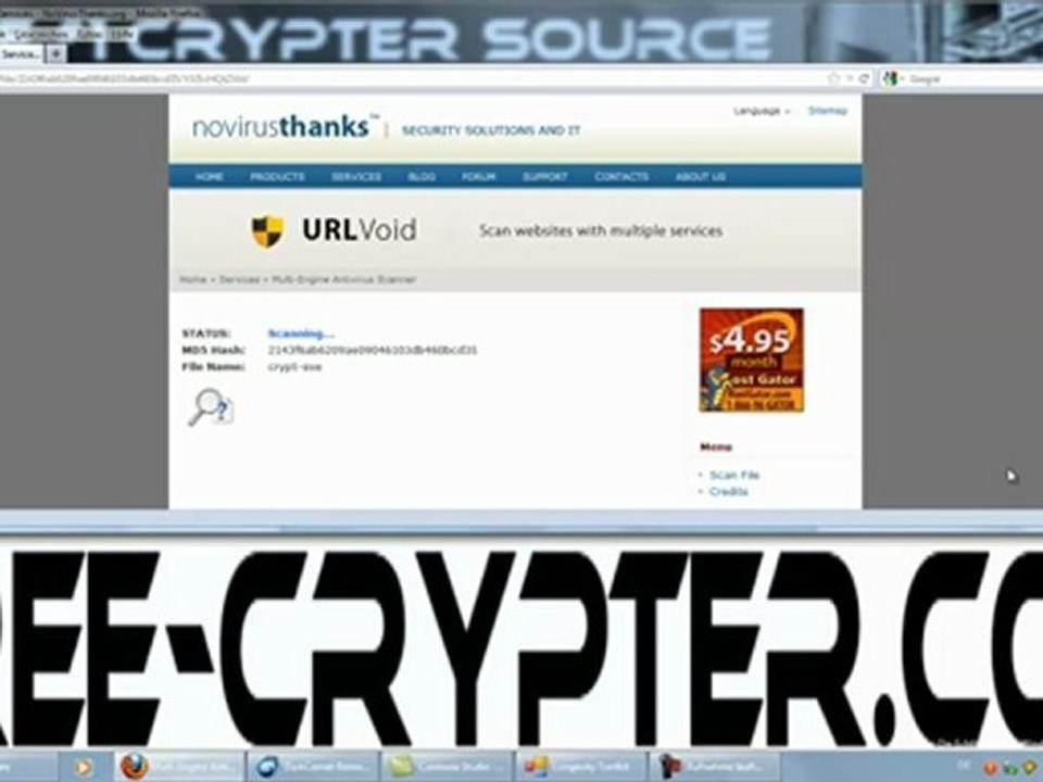 The longevity tool-kit crypter