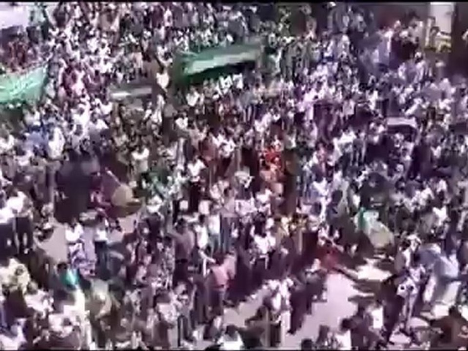 فري برس ادلب معرة النعمان جمعة أتى أمر الله فلا تستعجلوه  27 4 2012 ج2 Idlib