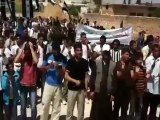 فري برس ادلب الركايا  جمعة اتى امر الله    الموت ولا المذلة  27 4 2012 Idlib