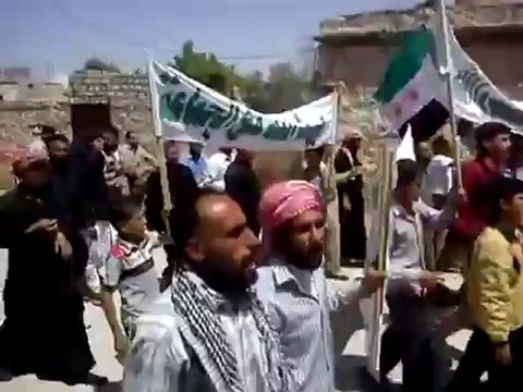 فري برس ريف حلب عنجارة جمعة أتى أمر الله فلا تستعجلوه 27 4 2012 ج2 Aleppo