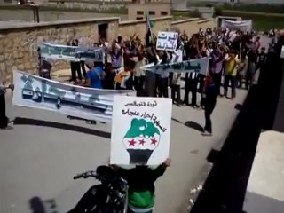 فري برس ريف حلب   عنجارة جمعة أتى أمر الله فلا تستعجلوه 27 4 2012 Aleppo