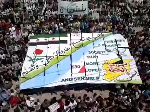 فري برس ادلب ابداعات بنش أنشودة مالنا غيرك ياالله رائعة 27 4 2012 ج3 Idlib