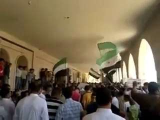 فري برس حماه المحتلة حي الضاهرية  جمعة اتى امر الله فلا تستعجلوه  27 4 2012 ج1 Hama