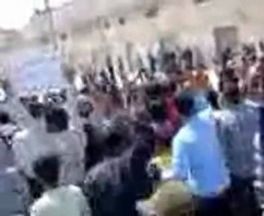 فري برس حلب  منبج  جمعة أتى أمر الله فلا تستعجلوه 27 4 2012 ج1 Aleppo