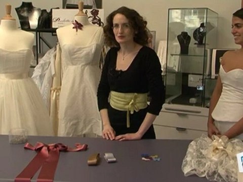 Beauté mode : Modifier une robe de mariée