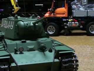 TAMIYA  1/16RC ソビエト KV-1重戦車 フルオペレーションセット