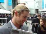 Chris Hemsworth (Thor) During the Avengers Premiere