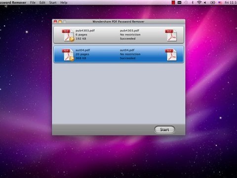 How to remove password and restrictions from encrypted PDFs on Mac?