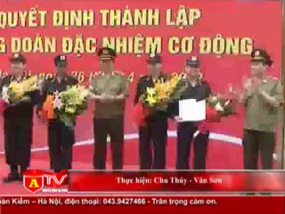 ANTÐ - Bộ Tư lệnh cảnh vệ thành lập trung đoàn đặc nhiệm cơ động