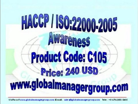 HACCP ISO 22000 Awareness Training