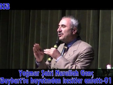 Yağmur Şairi Nurullah Genç Bayburt'ta hayatından kesitler anlattı-01