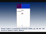 Emilio Tadini - La distanza, video Francesco Tadini per Spazio Tadini news