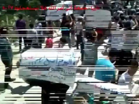 فري برس ريف دمشق داريا مظاهرة جمعة أتى أمر الله 27 4 2012 ج6 Damascus