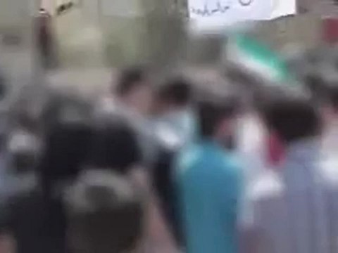 فري برس ريف دمشق المليحة جمعة اتى أمر الله فلا تستعجلوه 27 4 2012 ج1 Damascus
