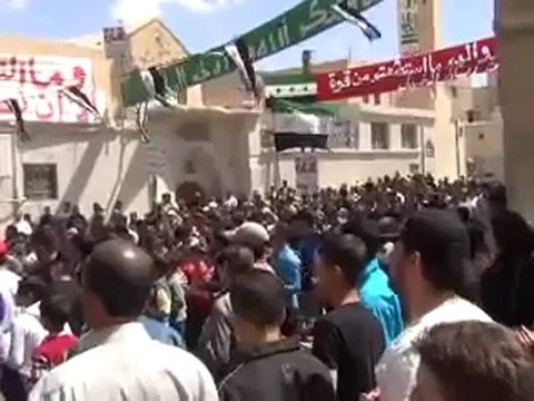 فري برس ريف دمشق القلمون قارة جمعة أتى أمر الله 27 4 2012ج5 Damascus