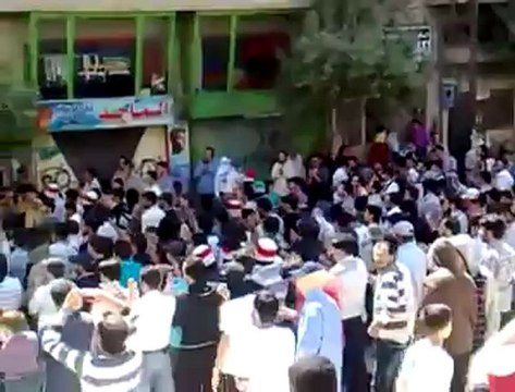 فري برس ريف دمشق التل جمعة أتى امر الله الشعب يريد اعلان الجهاد 27 4 2012 ج4 Damascus