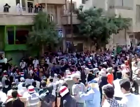 فري برس ريف دمشق التل جمعة أتى امر الله الشعب يريد اعلان الجهاد 27 4 2012 ج2 Damascus