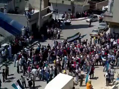 فري برس ريف دمشق عين منين جمعة اتى امر الله فلا تستعجلوه 27 4 2012 Damascus