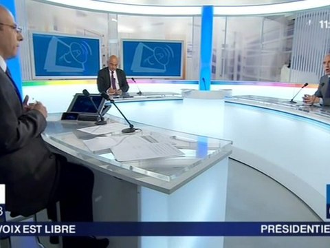 Eric CIOTTI sur le plateau de la Voix est Libre