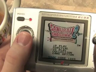 Classic Game Room : SAMURAI SHODOWN! 2 for Neo-Geo Pocket Color review