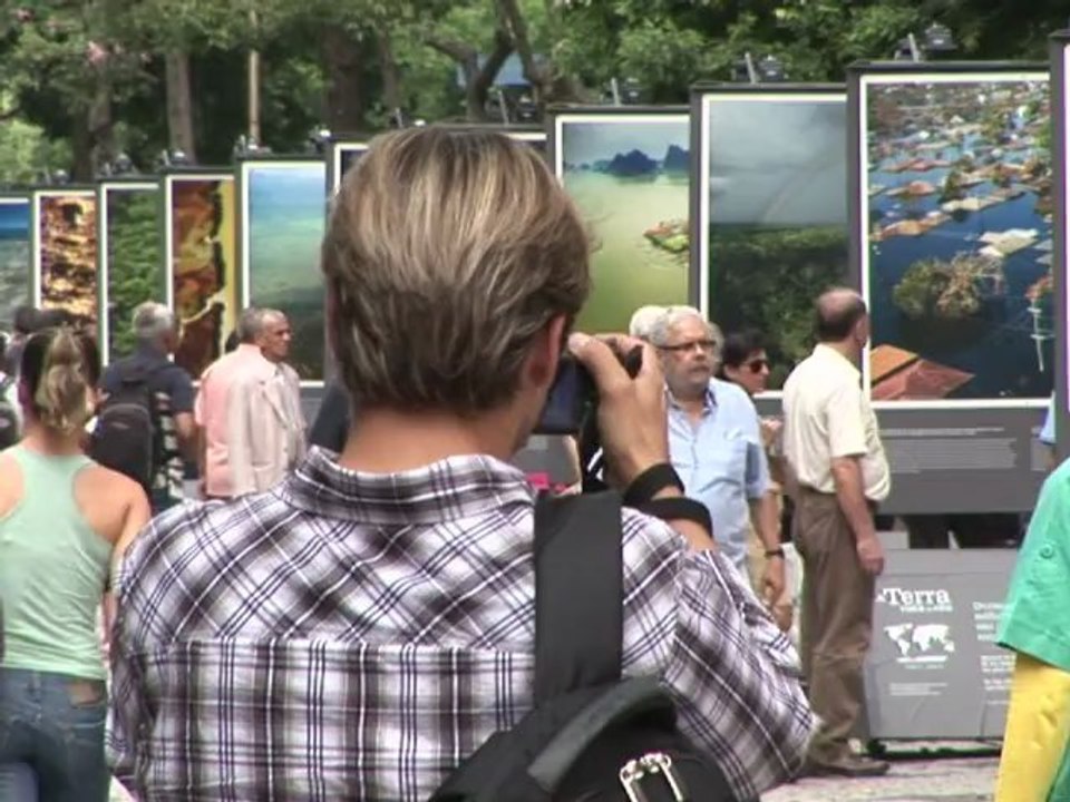 "La Terre vue du Ciel" de Yann Arthus-Bertrand à Rio+20