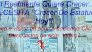 como estar mas alto - tecnicas para crecer de estatura - quiero ser mas alto