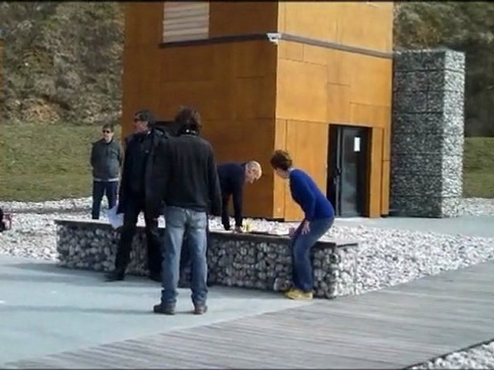 Making of "Deux flics sur les docks" à la plage de saint jouin bruneval.