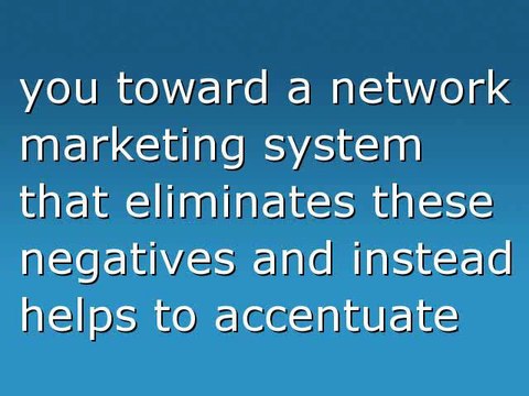 Finding A Network Marketing System That Works!