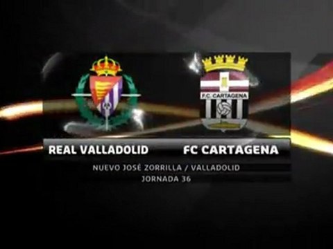 Liga Adelante Valladolid 2 - 1 Cartagena