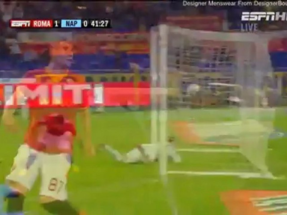 Roma vs Napoli 1:0 Marquinho