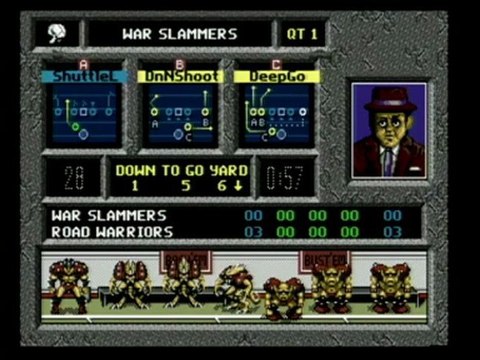 Classic Game Room - MUTANT LEAGUE FOOTBALL for Genesis review