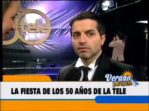 Angel de Brito en vivo en los estudios de Verano Perfecto. La fiesta de los 50 años de TELEDOCE