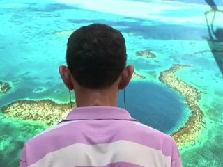 La tierra vista desde el cielo