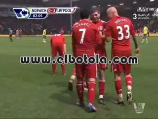 أهداف مقابلة نورويش 3.0 ليفربول