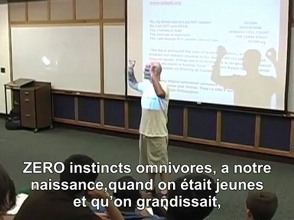 Le discours le plus important de votre vie - Gary Yourofsky Part 1