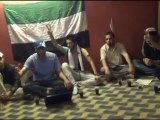 فري برس حمص سهرة بقيادة أبو ماهر العكيدي 'يايما آني طالع ' حي الوعر 29 4 2012 Homs