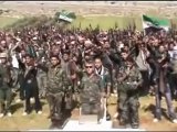 فري برس ادلب اعلان تشكيل كتيبة الاخلاص لدماء الشهداء 26 4 2012 Idlib