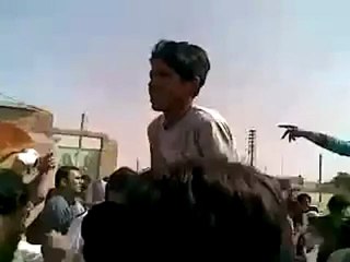 فري برس  الرقة تشييع الشهيد عبد الرزاق الراشد 28 4 2012 ALrakka