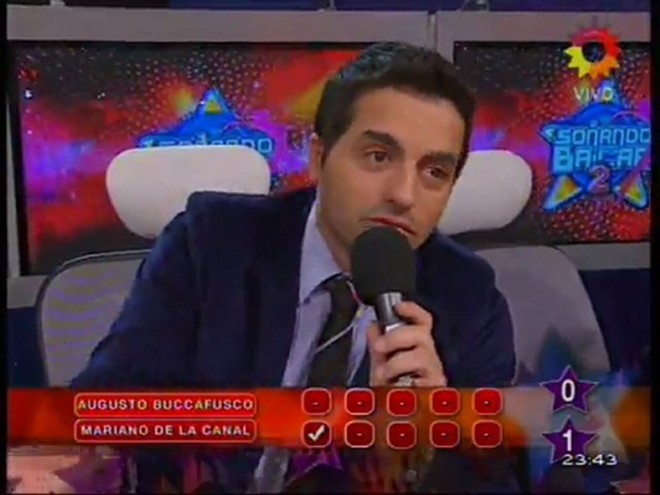 Primer Semifinal de Soñando por Bailar 2 [Augusto Buccafusco vs Mariano De La Canal] Sábado 28/04/2012 - Parte 2 de 4