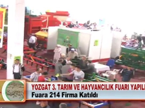 YOZGAT 3. TARIM VE HAYVANCILIK FUARI YAPILDI 30.04.2012