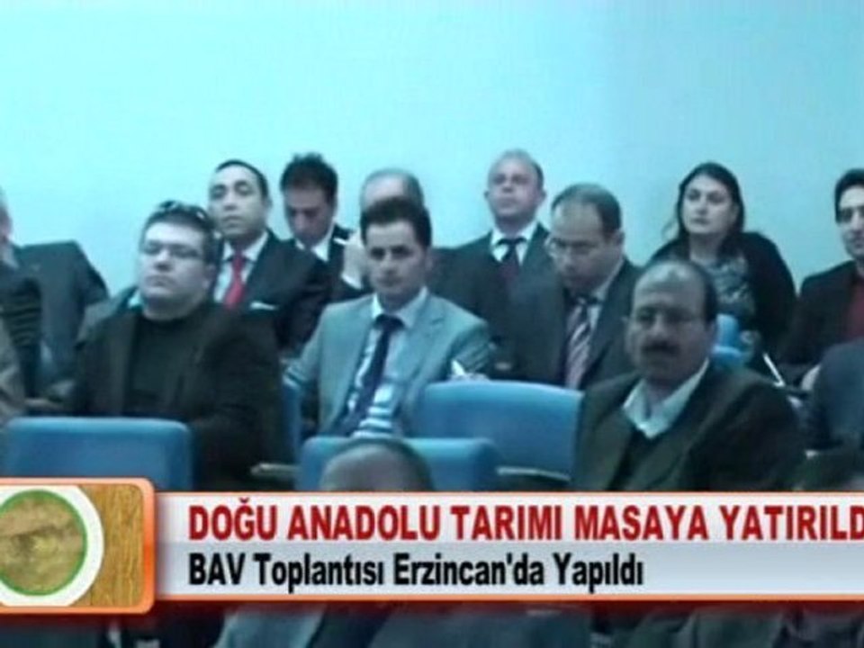 DOĞU ANADOLU TARIMI MASAYA YATIRILDI 02.05.2012