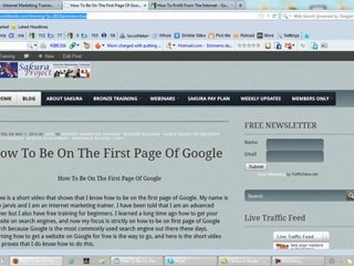 How To Be On The First Page Of Google 5