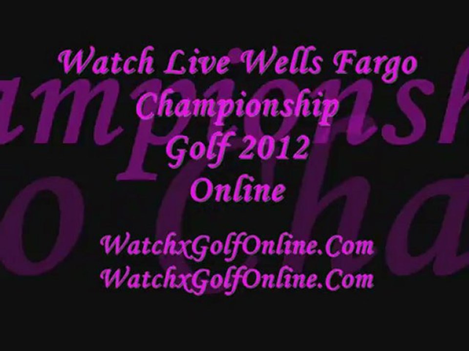 Watch Live Golf WFC 2012 Singles Round
