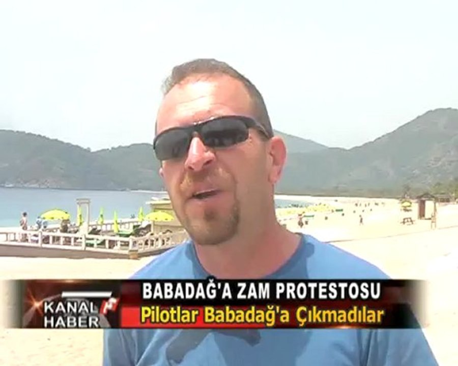 PARAŞÜTÇÜLER'DEN BABADAĞ PROTESTOSU