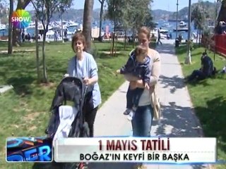 Boğaz'da 1 mayıs tatil keyfi - 01 mayıs 2012